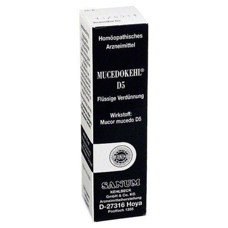 Sanum Mucedokehl D5 Remedio Homeopático En Gotas 10ml