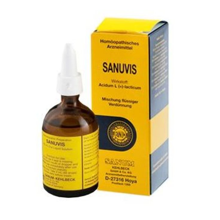 Sanum Sanuvis Gotas Medicina Homeopática 100ml