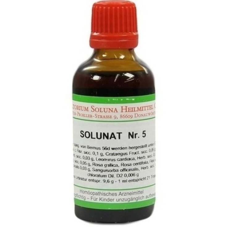Solunat 5 Gotas Remedio Homeopatico 50ml