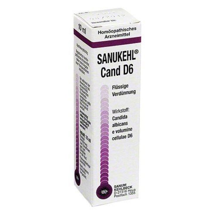 Sanum Sanukehl Cand D6 Gotas Homeopáticas 10ml