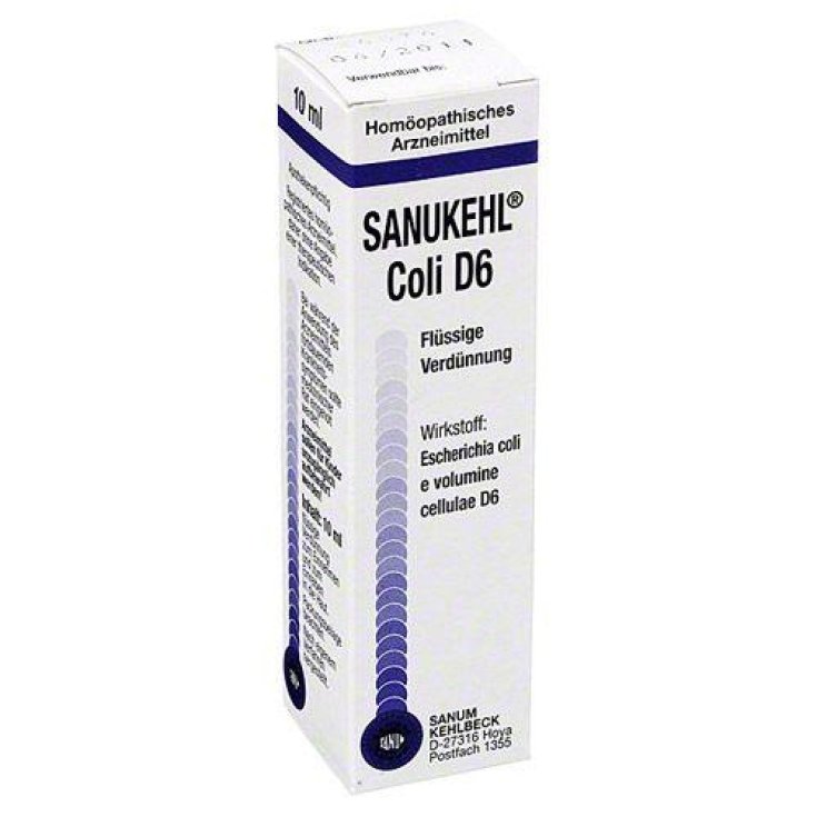Sanum Sanukehl Coli D6 Gotas Homeopáticas 10ml