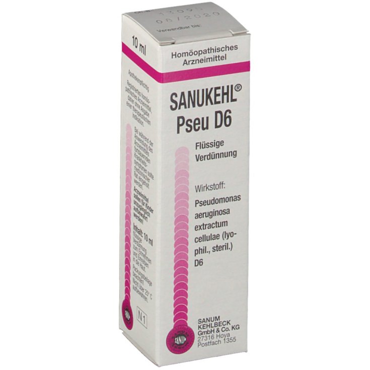 Sanum Sanukehl Pseu D6 Gotas Homeopáticas 10ml