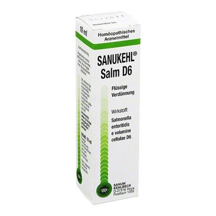 Sanukehl Salm D6 Gotas Medicina Homeopática 10ml