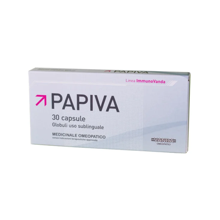 ImmunoVanda Papiva Medicina Homeopática 30 Cápsulas