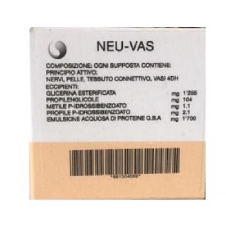 Sodini Neu-Vas 4dh Remedio Homeopático 3 Supositorios