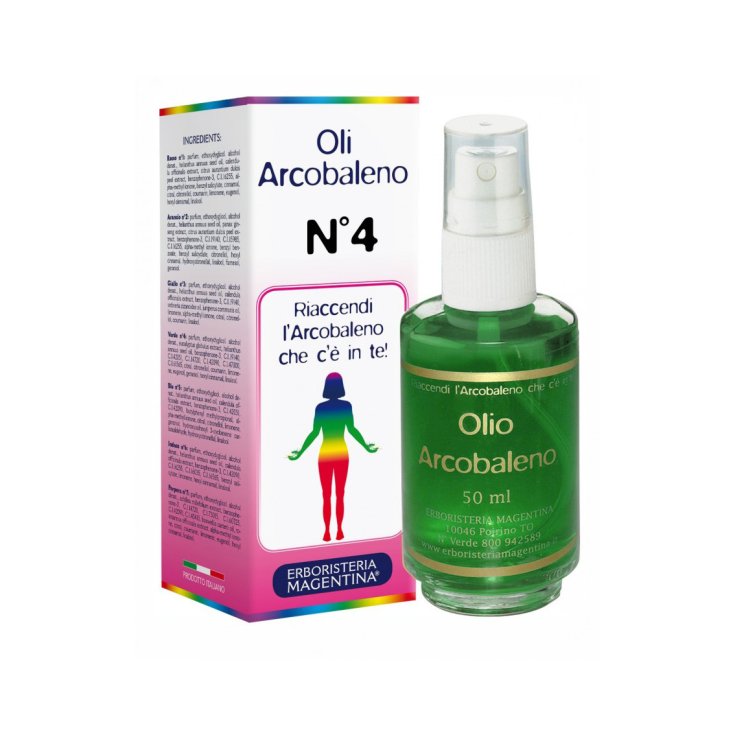 Herbolario Magentina Rainbow Oil N° 4 Verde Armonia 50ml