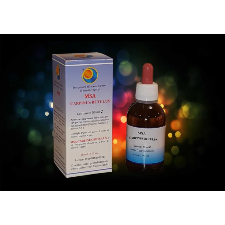 Herboplanet MSA Carpinus Betulus Spagyric solución hidroglicerol-alcohólica 50ml
