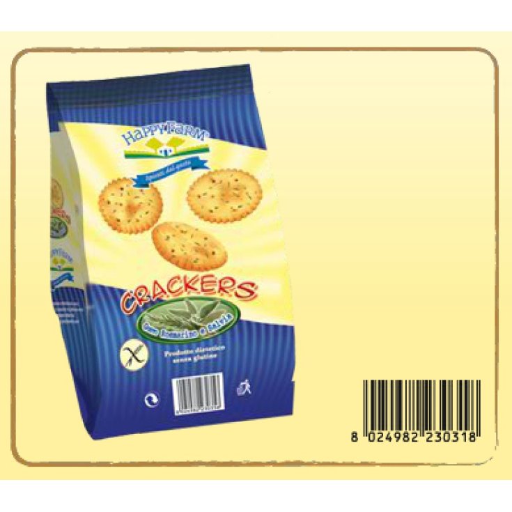 Happy Farm Crackers Romero Y Salvia Sin Gluten 60g
