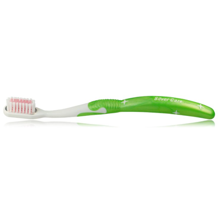 Cepillo de dientes suave Silver Care Plus + cabezal de repuesto