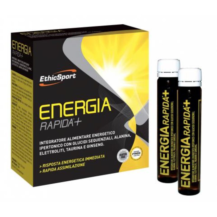 Rapid Energy + Complemento Alimenticio 10 botellas de 25ml