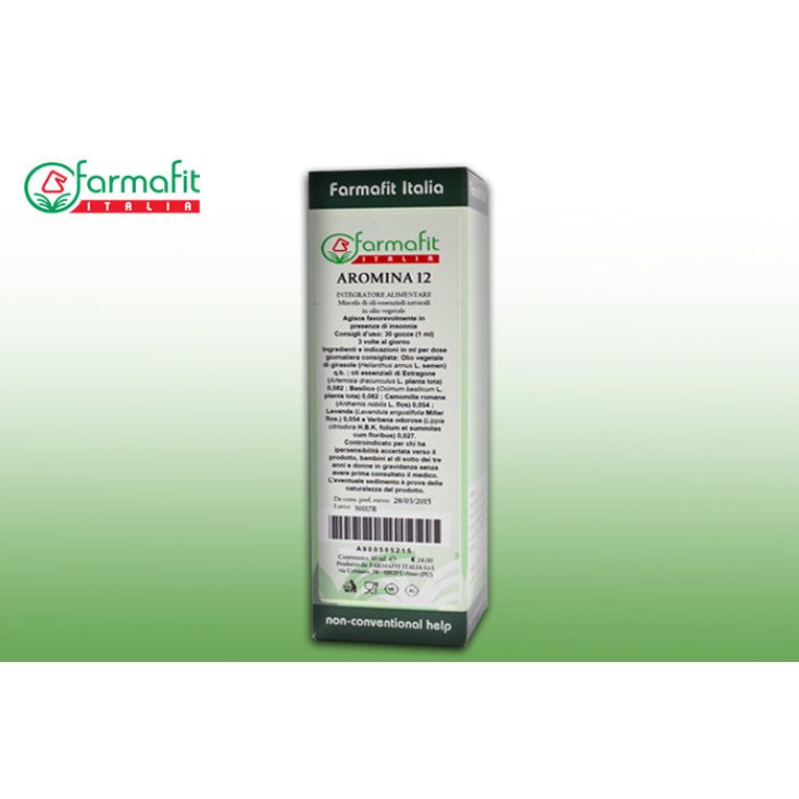 Farmafit Aromina 12 Mezcla De Aceites Esenciales Naturales Gotas 30ml