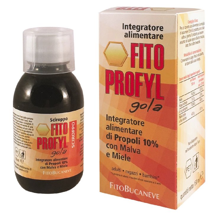 Fitobucaneve Fitoprofyl Propóleo Complemento Alimenticio Jarabe Sin Gluten 150ml