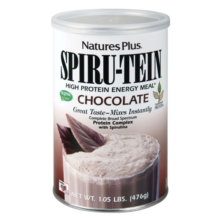 Natures Plus Spirutein Complemento Alimenticio Sabor Chocolate 476g