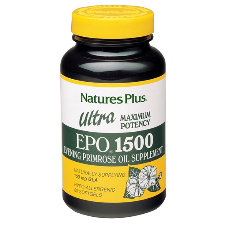 Nature's Plus Ultra Epo Aceite de Onagra Complemento Alimenticio 60 Cápsulas