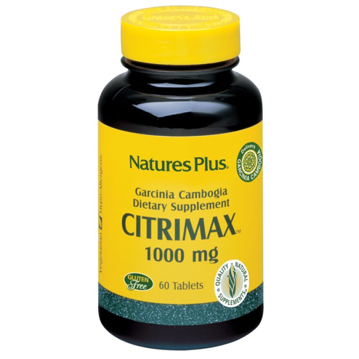 Natures Plus Citrimax Garcinia Cambogia 1000g Complemento Alimenticio 60 Comprimidos