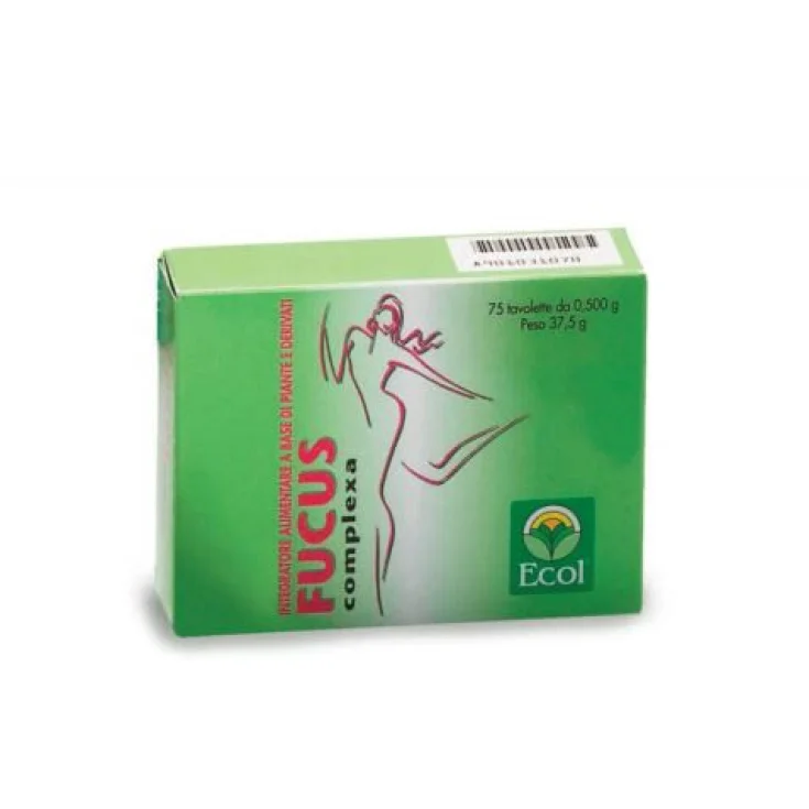 Ecol Fucus Complexa Complemento Alimenticio 75 Comprimidos 0.500g