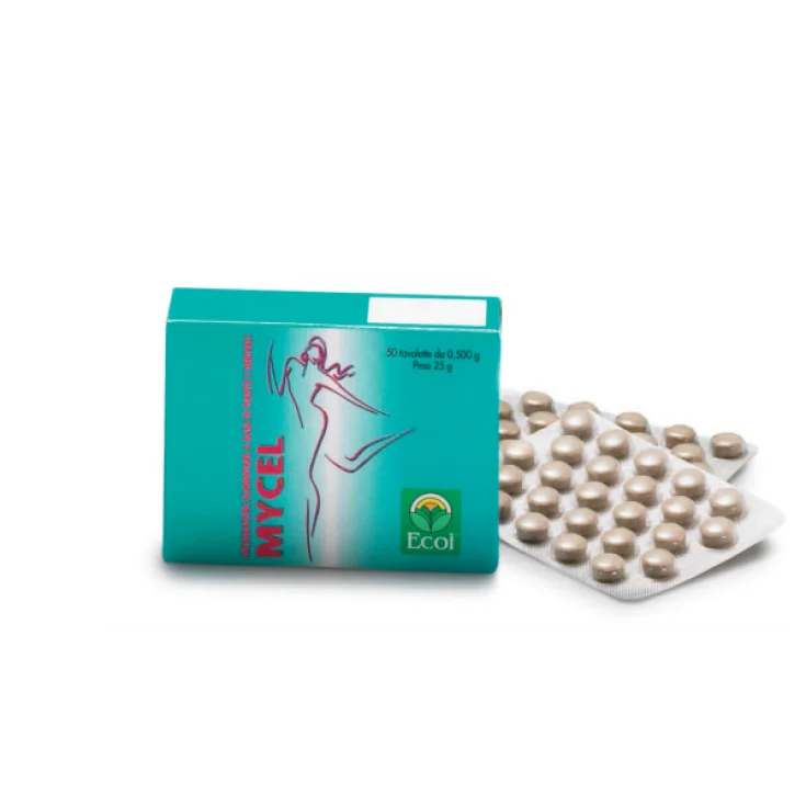 Ecol Mycel Complemento Alimenticio 50 Comprimidos De 0.500g Cod. 770