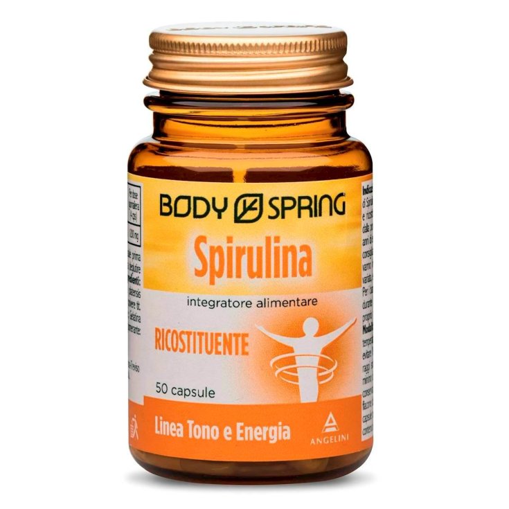 Body Spring Spirulina Complemento Alimenticio 50 Cápsulas