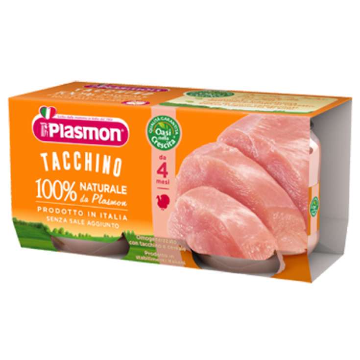 Plasmon Homogeneizado Pavo 2 Tarros De 80g