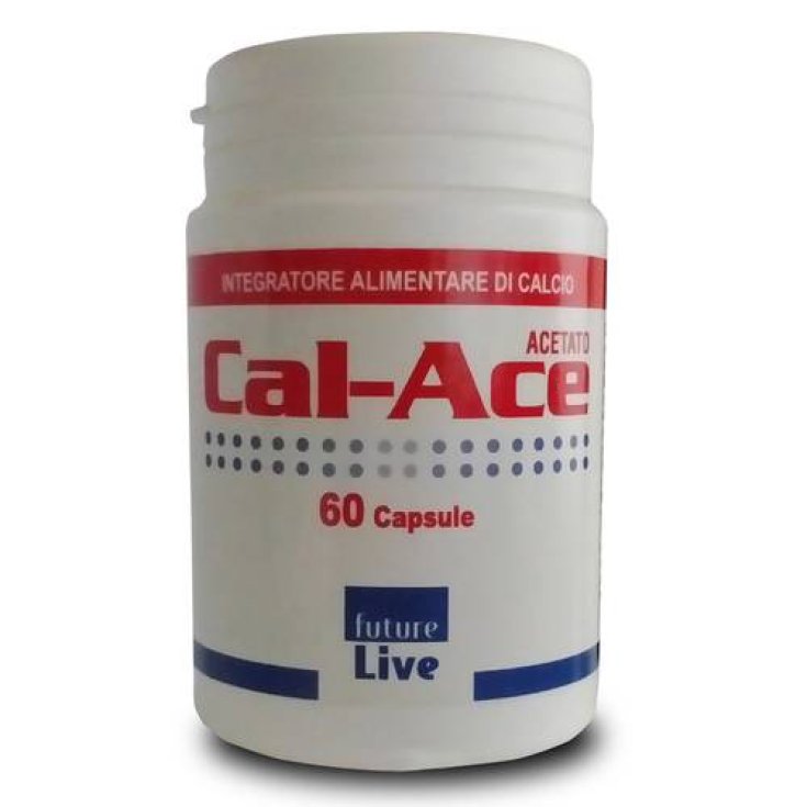 Cal-Ace Complemento Alimenticio De Acetato De Calcio 60 Cápsulas