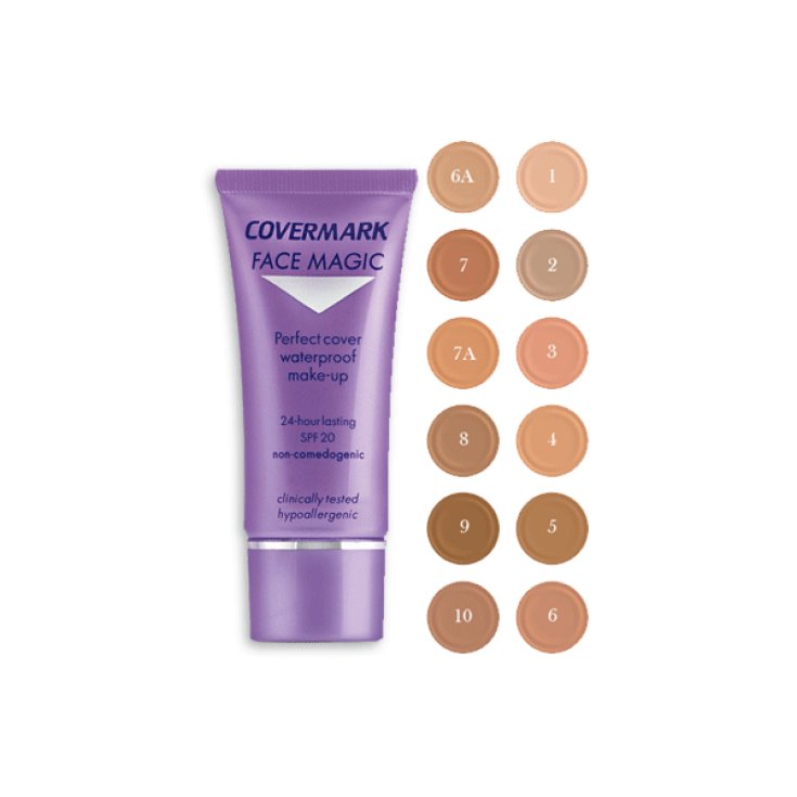 Covermark Face Magic n. 8 (base de maquillaje cremosa resistente al agua que cubre perfectamente) 30ml