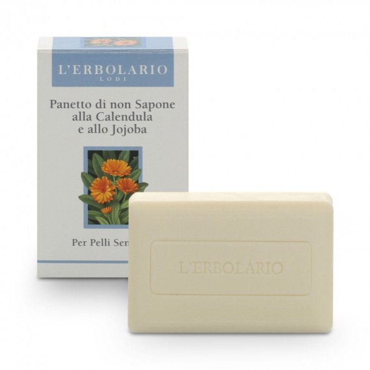 L'Erbolario No Jabón Pan con Caléndula y Jojoba Para Pieles Sensibles 75g