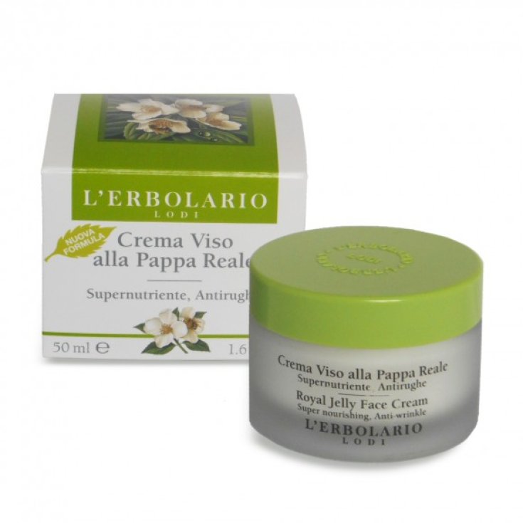 L'Erbolario Crema Facial con Jalea Real SuperNutriente Antiarrugas 50ml