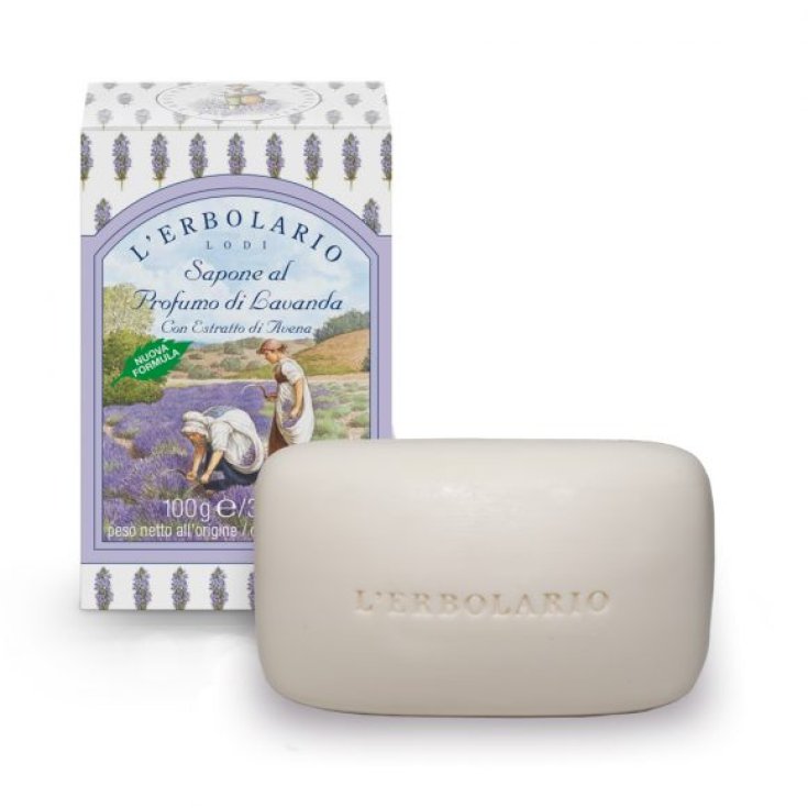 L'Erbolario Lavanda Jabón Perfumado Lavanda 100g