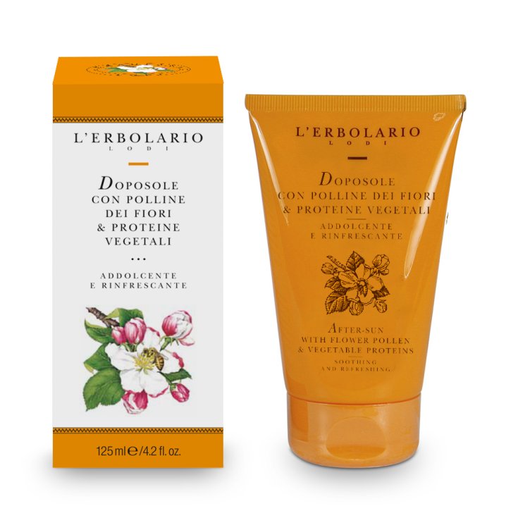 L'Erbolario After Sun con Polen de Flores y Proteínas Vegetales Calmante y Refrescante 125ml