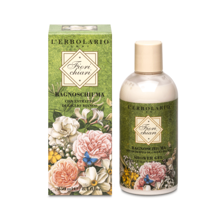 L'Erbolario Fiori Chiari Baño de Burbujas con Extracto de Lirio Blanco 250ml