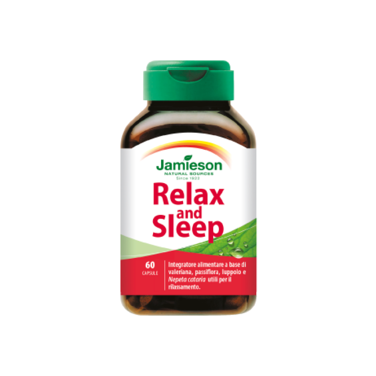 Jamieson Relax And Sleep Complemento Alimenticio 60 Cápsulas