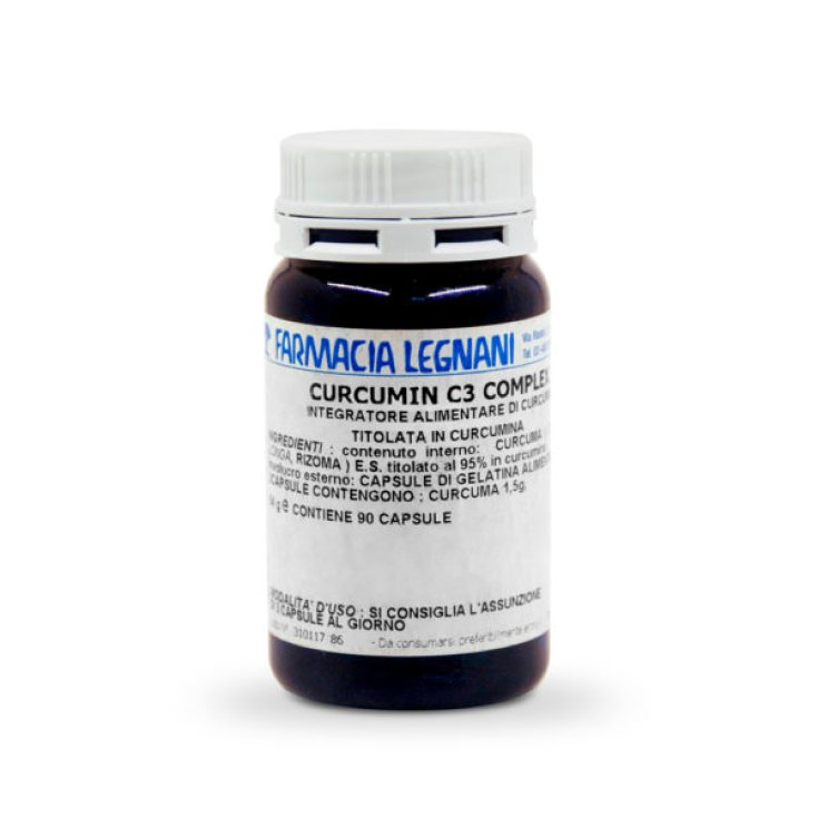 Farmacia Legnani Curcumina C3 Complemento Alimenticio 90 Cápsulas