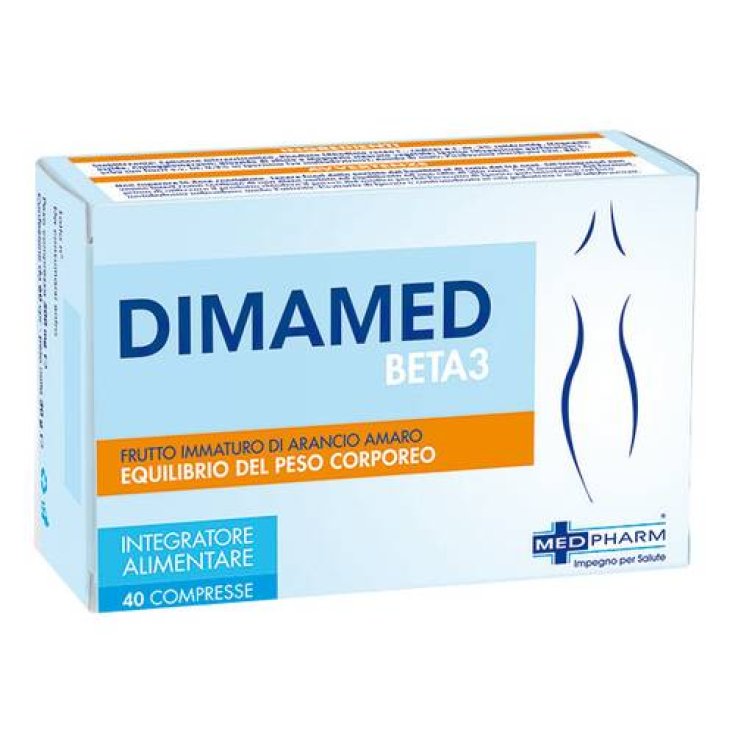 Med Pharm Dimamed Beta 3 Complemento Alimenticio 40 Comprimidos