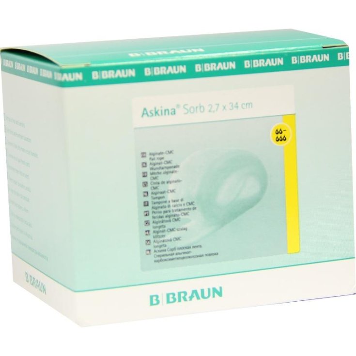 Braun Askina Sorb Apósito 2,7x34cm 10 Piezas