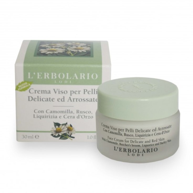 L'Erbolario Crema Facial para Pieles Delicadas y Enrojecidas 30ml