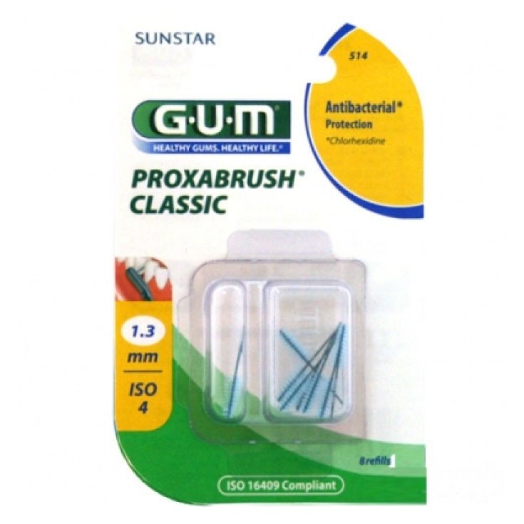 Goma Proxabrush 514 Protección Antibacteriana 8 Piezas