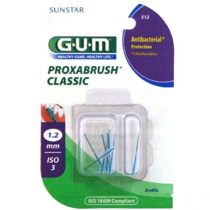 Goma Proxabrush 512 Protección Antibacteriana 8 Piezas