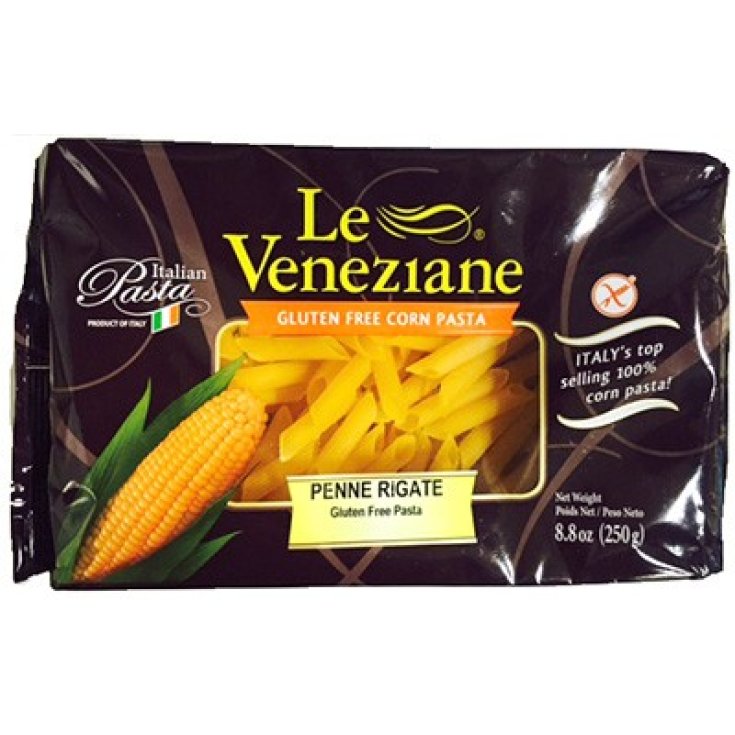 Le Veneziane Penne Rigate Pasta Sin Gluten 250g