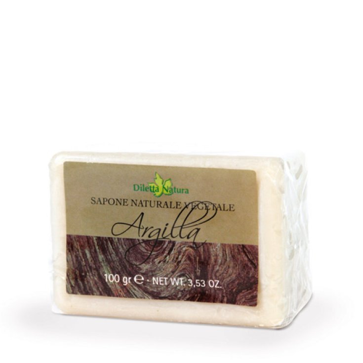 Diletta Natura Jabón Vegetal Natural Arcilla 100g