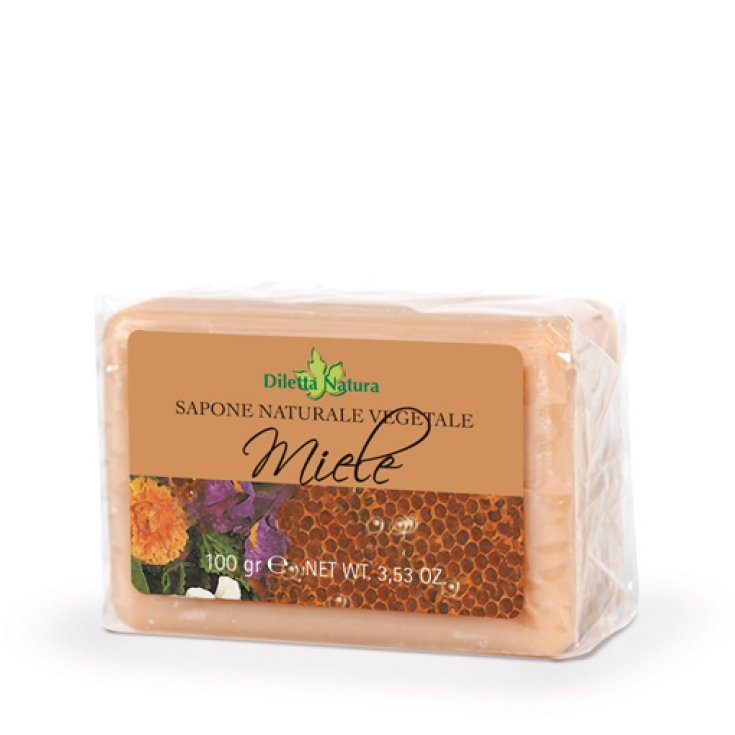 Diletta Natura Jabón Vegetal Natural Miel 100g