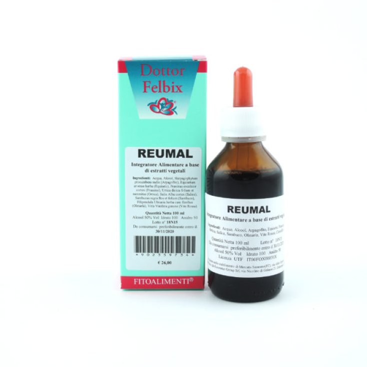 Euronatural Doctor Felbix Reumal Suplemento Alimenticio Gotas 100ml