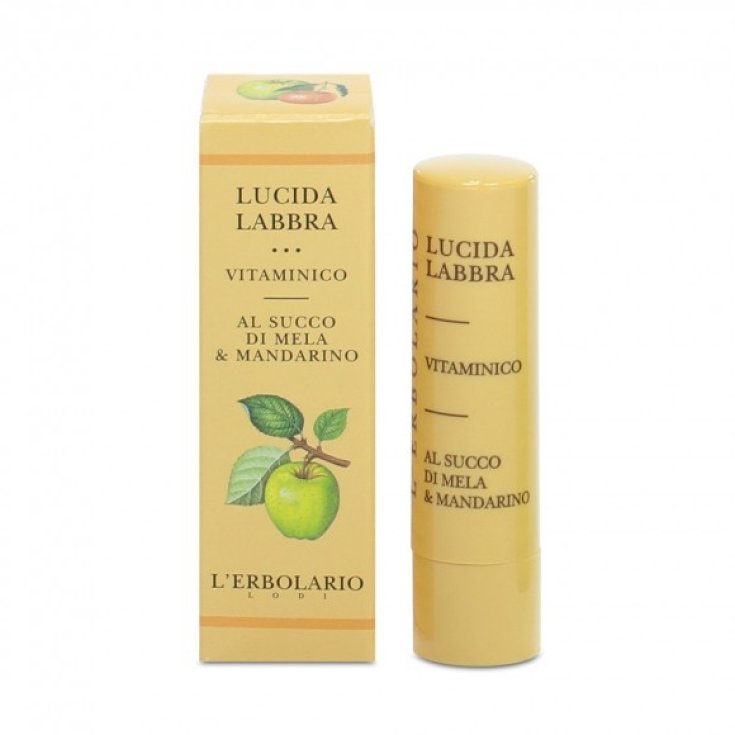 L'Erbolario Brillo Labial Vitaminic Con Zumo De Manzana Y Mandarina 4,5ml