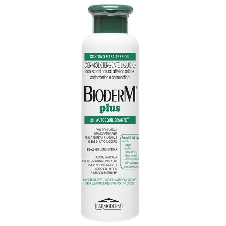 Farmoderm Bioderm Plus Dermodetergente Antibacteriano 250ml