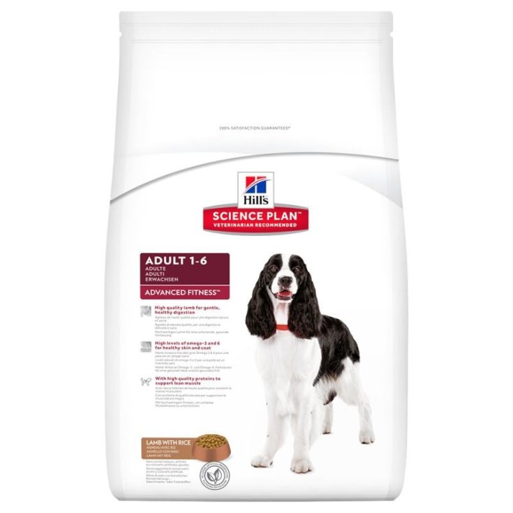 Hill's Science Plan Advanced Fitness Canine Adult Medium con Cordero y Arroz 3kg