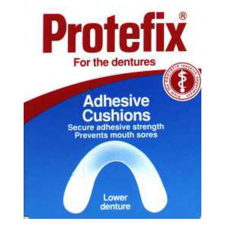 Protefix Almohadillas Adhesivas Para Prótesis Inferior Protección Encías 30 Piezas