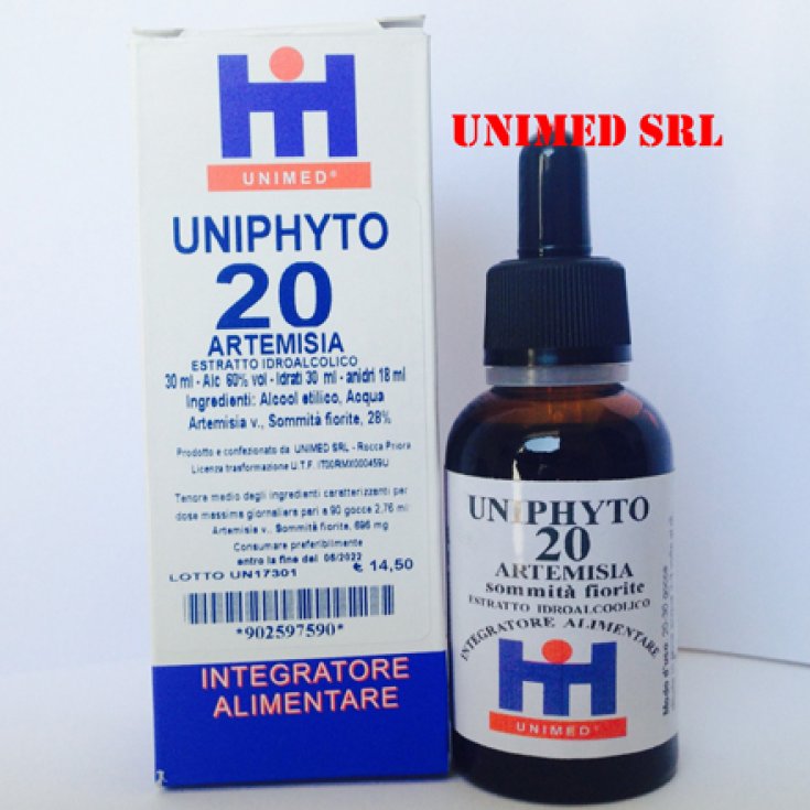Uniphyto 20 Artemisia Absintium Suplemento Dietético 30ml