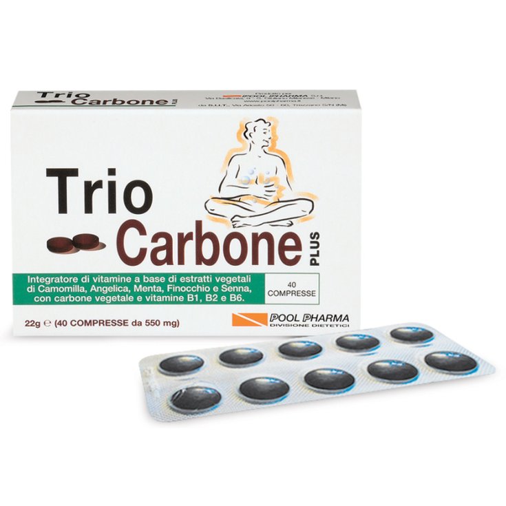 Pool Pharma Triocarbone Plus Complemento Alimenticio 40 Comprimidos