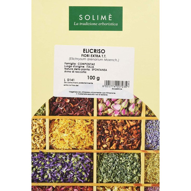 Solimè Elicriso Extra Flores Cortadas Té de Hierbas 100g