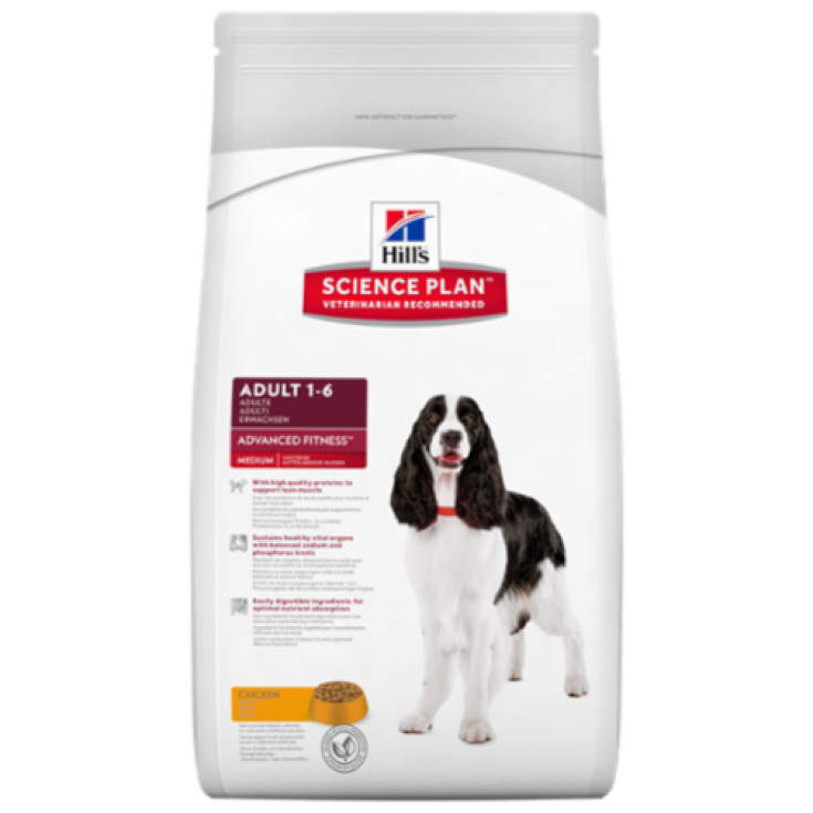 Hill's Science Plan Canine Adult Advanced Fitness Tamaño Mediano con Pollo 3kg