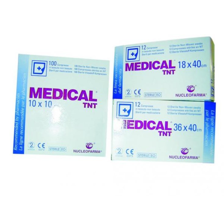 Pharmacare Tnt Medical Gasa 10x10cm 100 Piezas